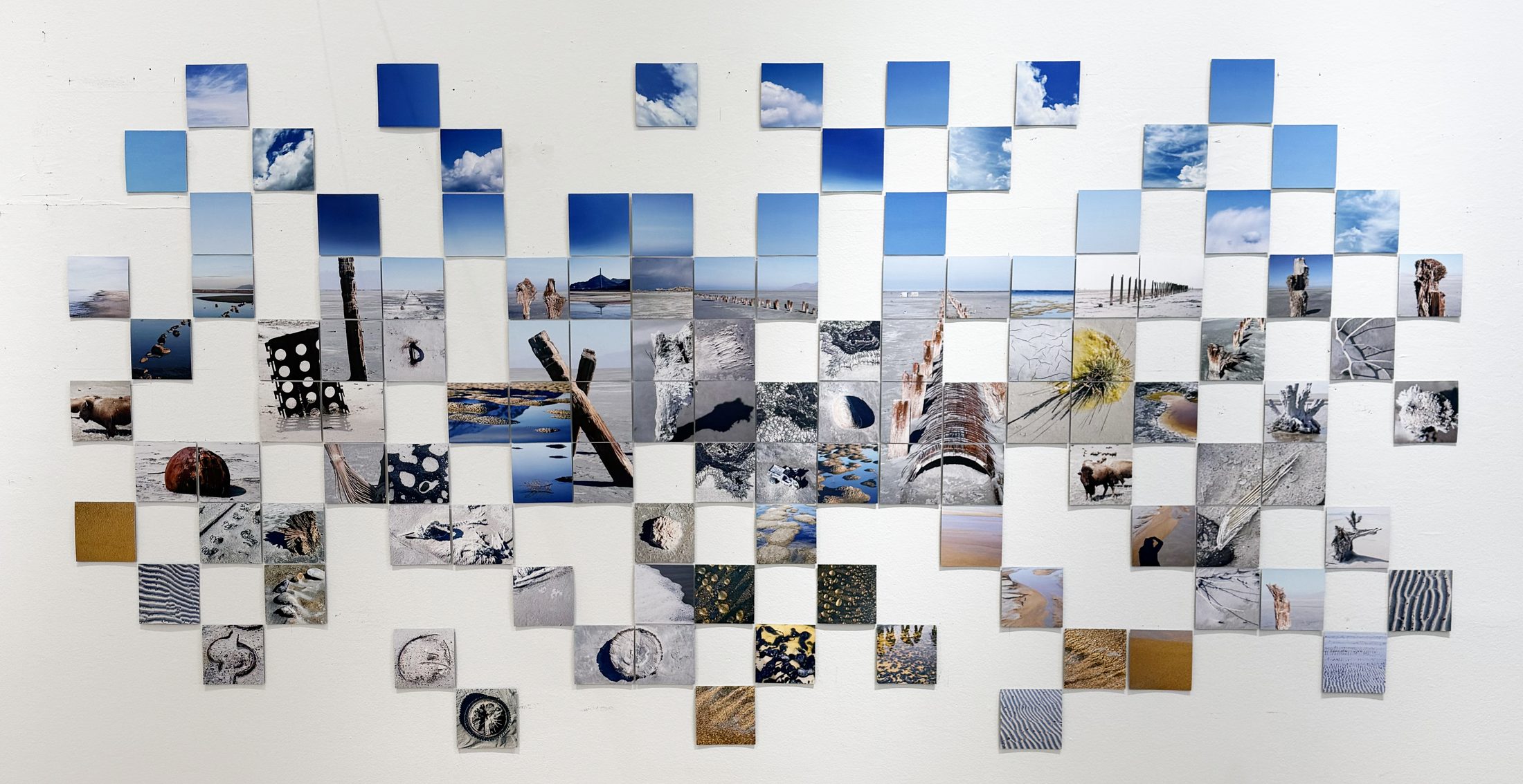 Installation view — the Great Salt Lake series